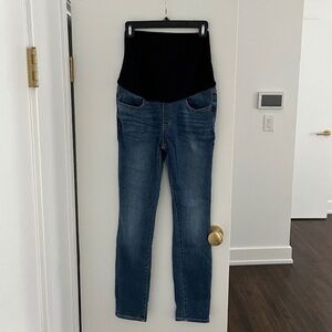 Hatch The Over The Bump Slim Maternity Jean Size 28